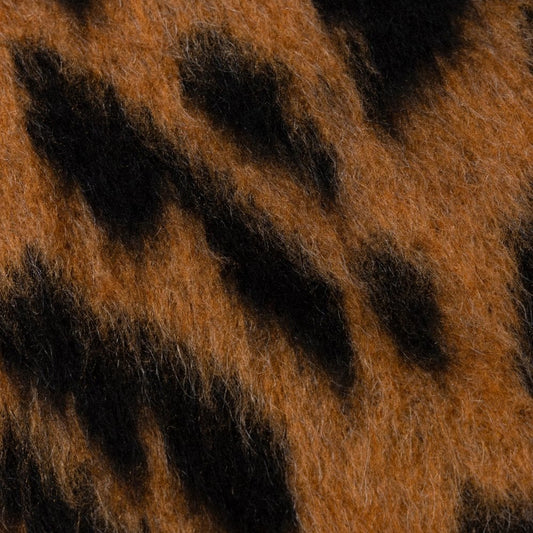 Brushed Leopard Sweater - Brown
