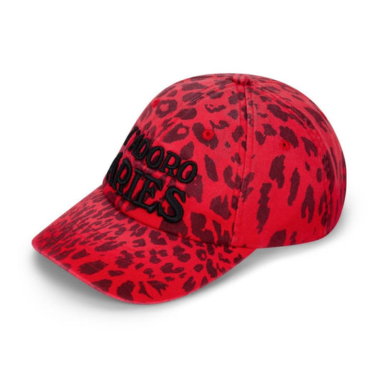 J'Adoro Aries Leopard Cap - Red