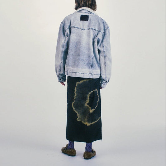 Sherpa Denim Car Coat