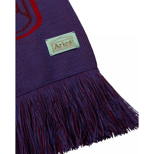 Column Scarf - Purple