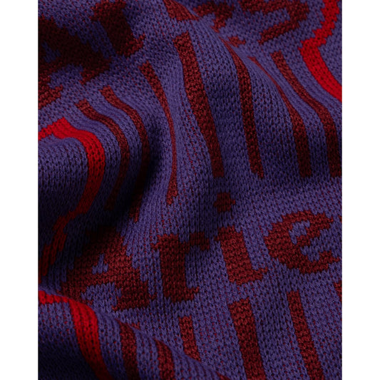 Column Scarf - Purple