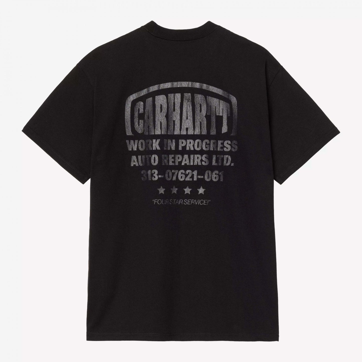 S/s Four Star T-shirt - Black