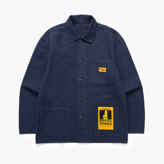 Canvas Chore Shirt - Dark Navy