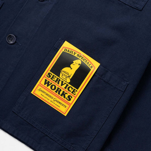 Canvas Chore Shirt - Dark Navy