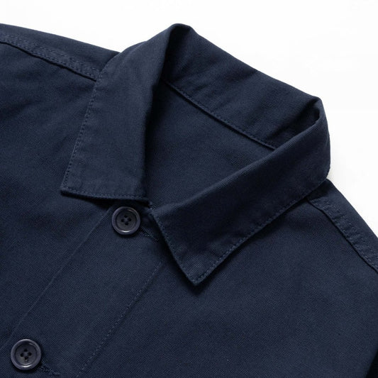 Canvas Chore Shirt - Dark Navy