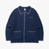 Blanket Stitch Cardigan - Navy