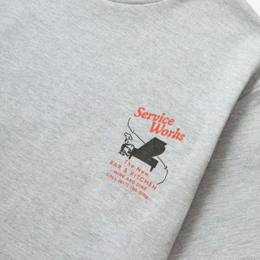 Bar + Kitchen Tee - Heather Grey