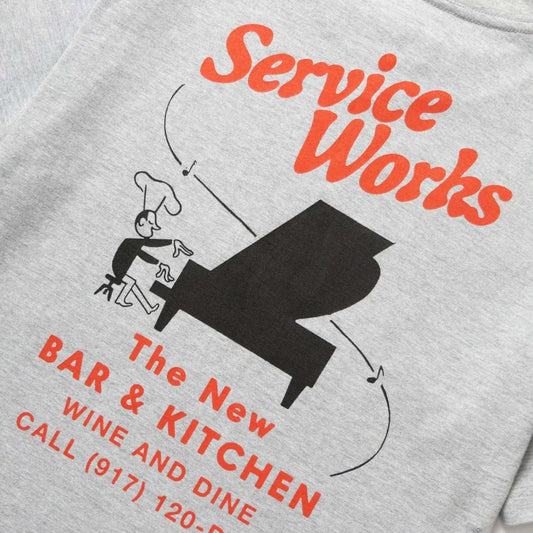 Bar + Kitchen Tee - Heather Grey