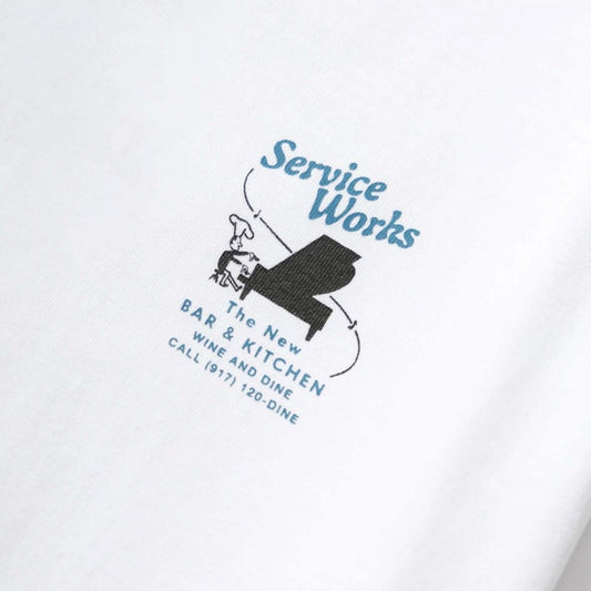 Bar + Kitchen Tee - White