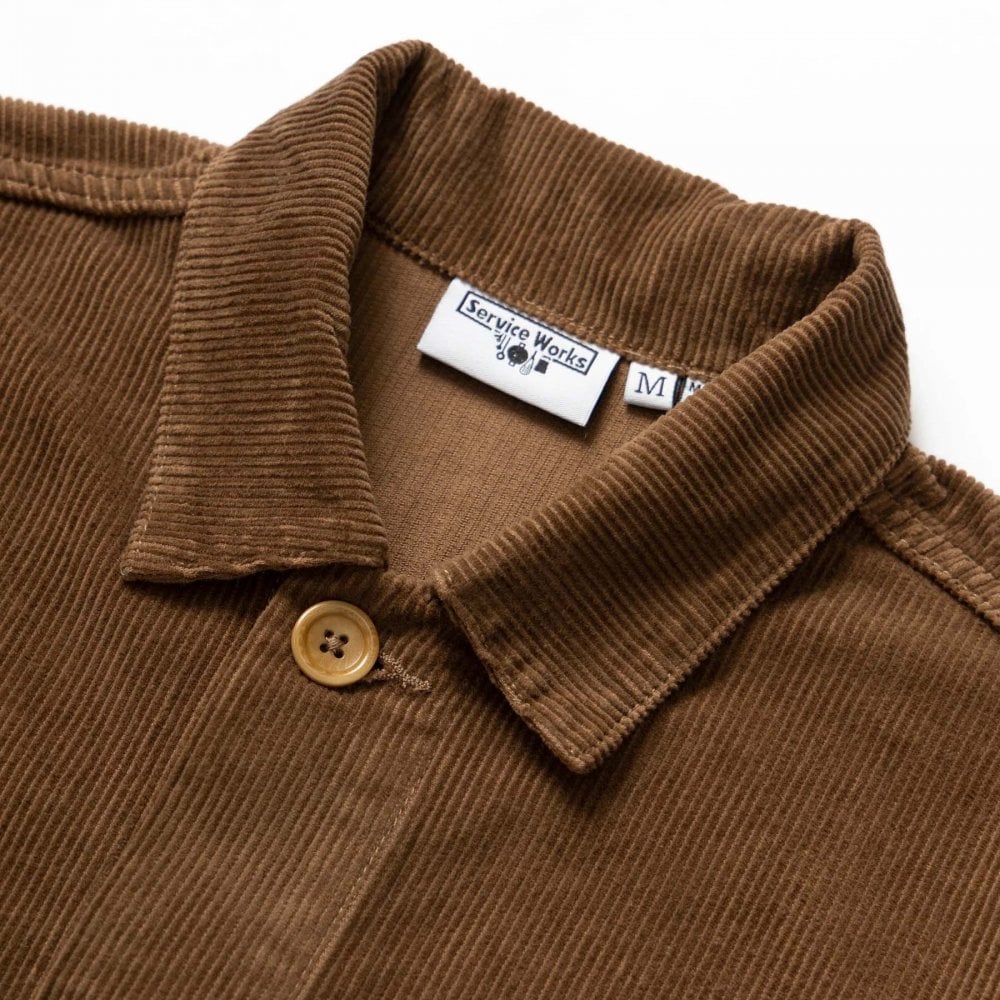 Corduroy Chore Shirt - Bark