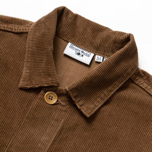 Corduroy Chore Shirt - Bark