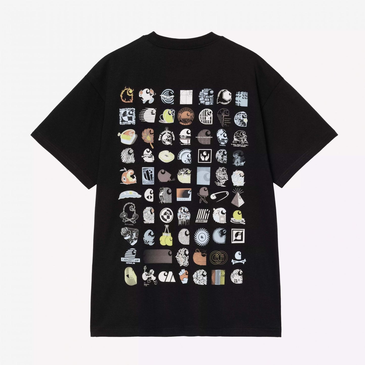 S/s C Logo Archive T-shirt - Black