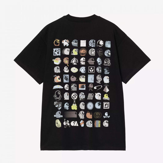 S/s C Logo Archive T-shirt - Black