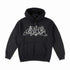 Outlines Pullover  Hoodie - Black