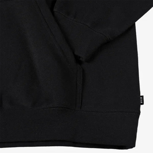 Outlines Pullover  Hoodie - Black