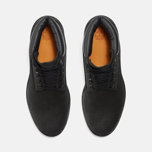 Women's Premium 6" Lace Up Waterproof Boot - Black