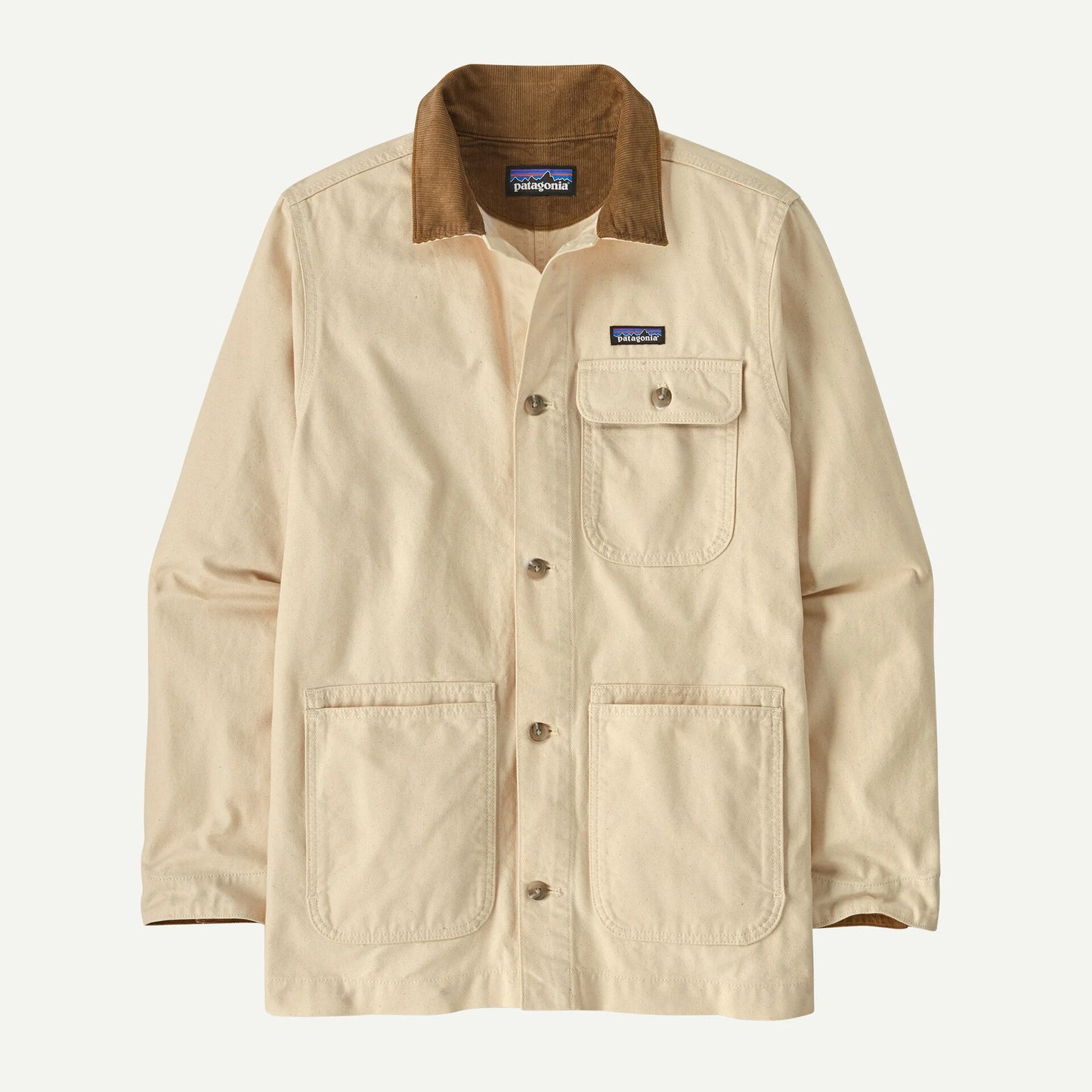 Men's Point Reyes Canvas Shirt - Undyed Natural