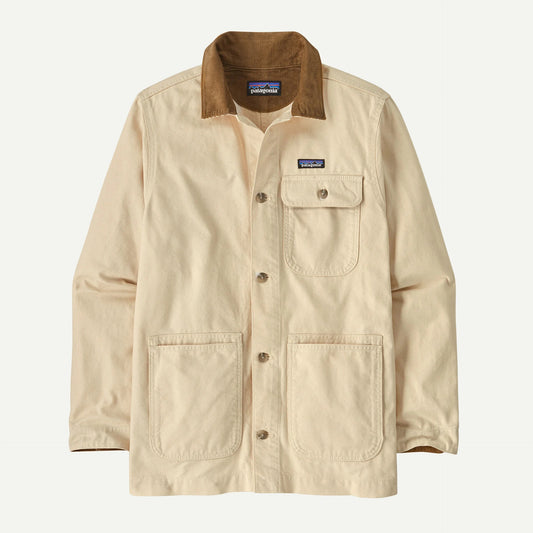 Men's Point Reyes Canvas Shirt - Undyed Natural
