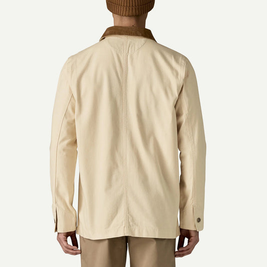Men's Point Reyes Canvas Shirt - Undyed Natural