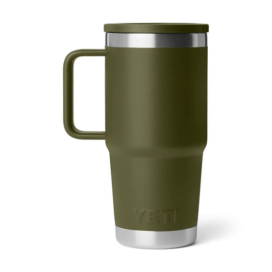 Rambler® 20 oz (591 ml) Travel Mug - Olive / King Crab Orange