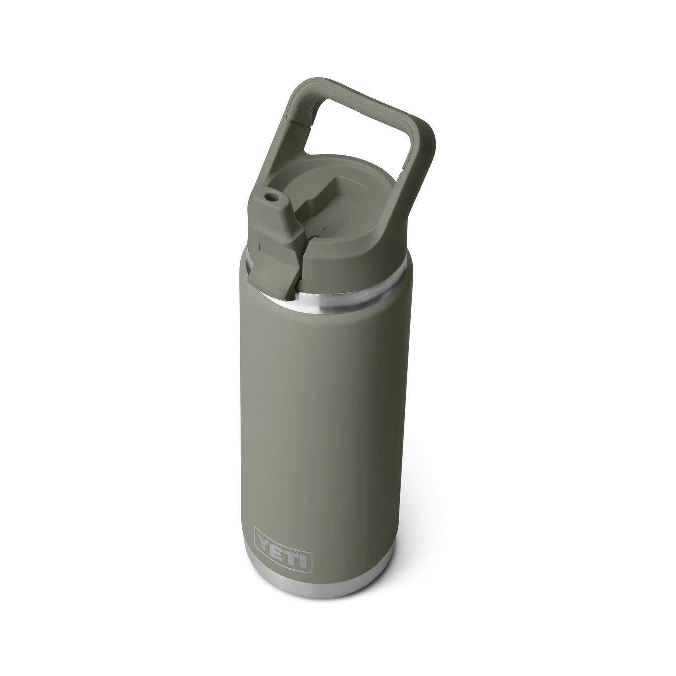 Rambler® 26 oz (769 ml) Bottle with Straw Cap - Pampa Green