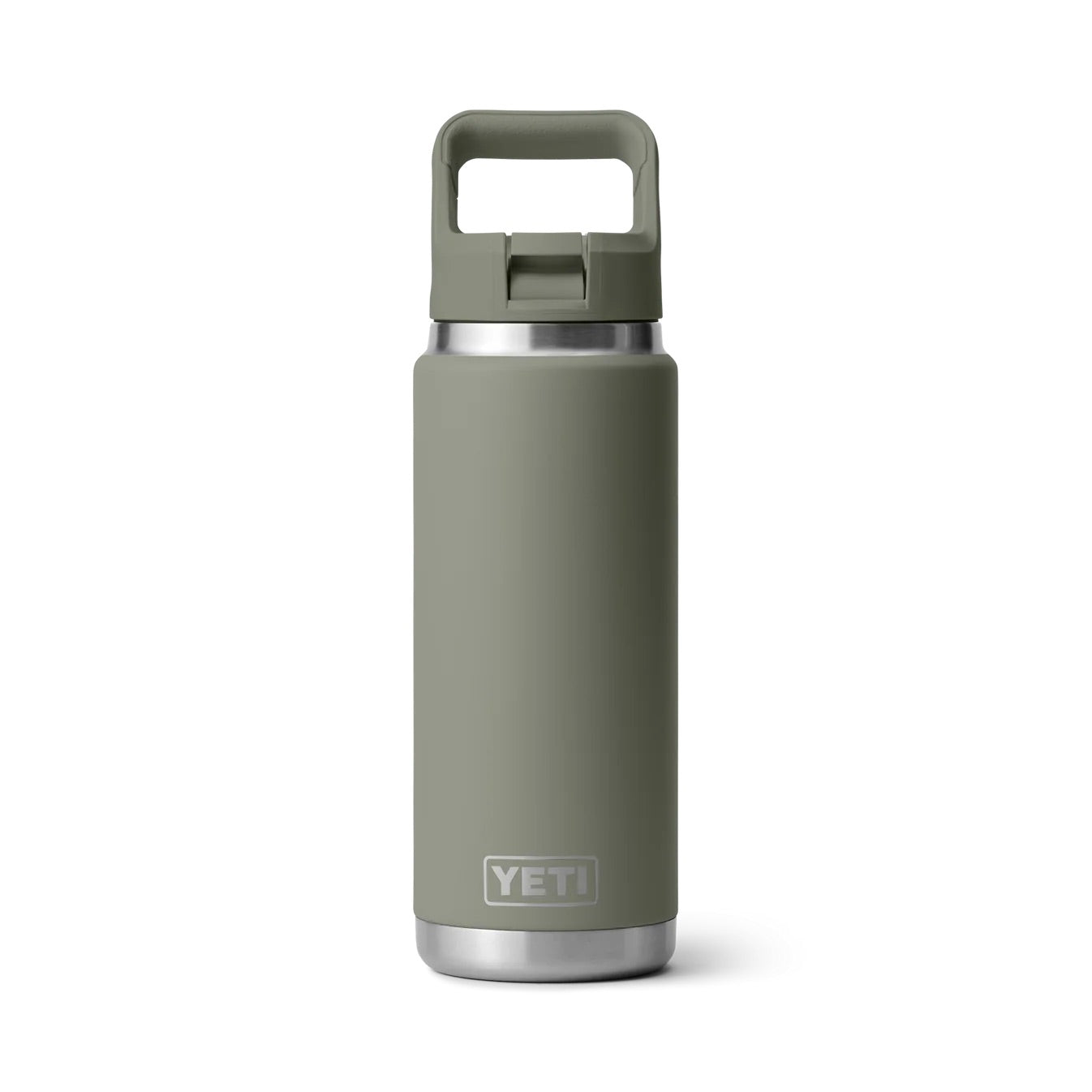Rambler® 26 oz (769 ml) Bottle with Straw Cap - Pampa Green