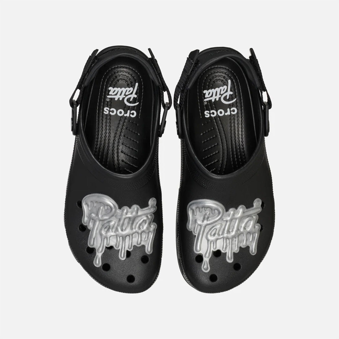 Patta x Crocs Classic EXP Clog - Black