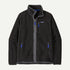 Men's Retro Pile Jacket - Black / Forge Grey