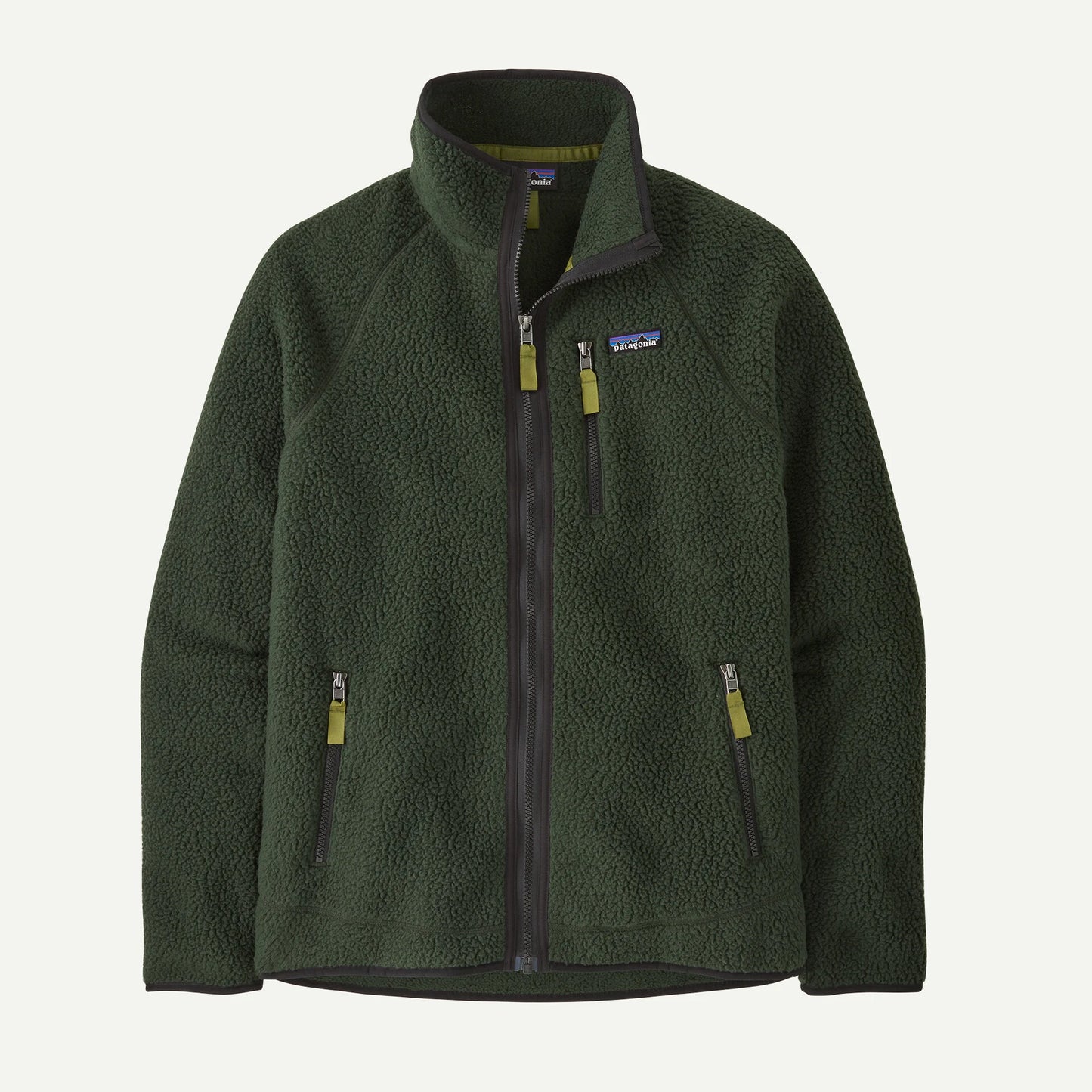 Men's Retro Pile Jacket - Old Growth Green