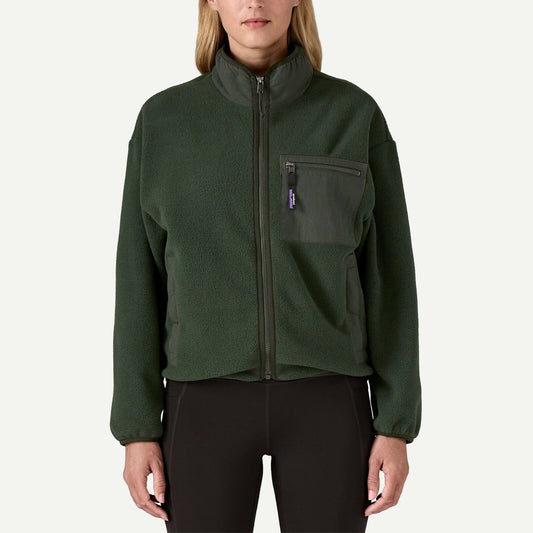 Women's Synchilla® Fleece Jacket - Old Growth Green