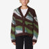 Delirium Cardigan - Brown Multi