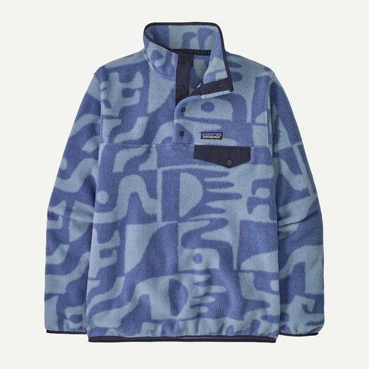 Women's Lightweight Synch Snap-T Pullover - Mother Tree / Barnacle Blue