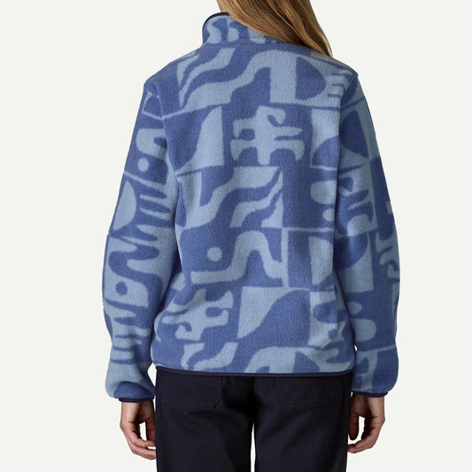 Women's Lightweight Synch Snap-T Pullover - Mother Tree / Barnacle Blue