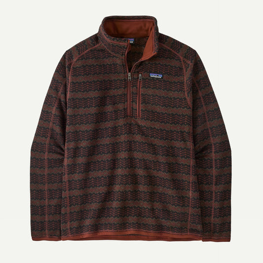 Men's Better Sweater™ 1/4-Zip Fleece - Woven Together / Dried Vanilla