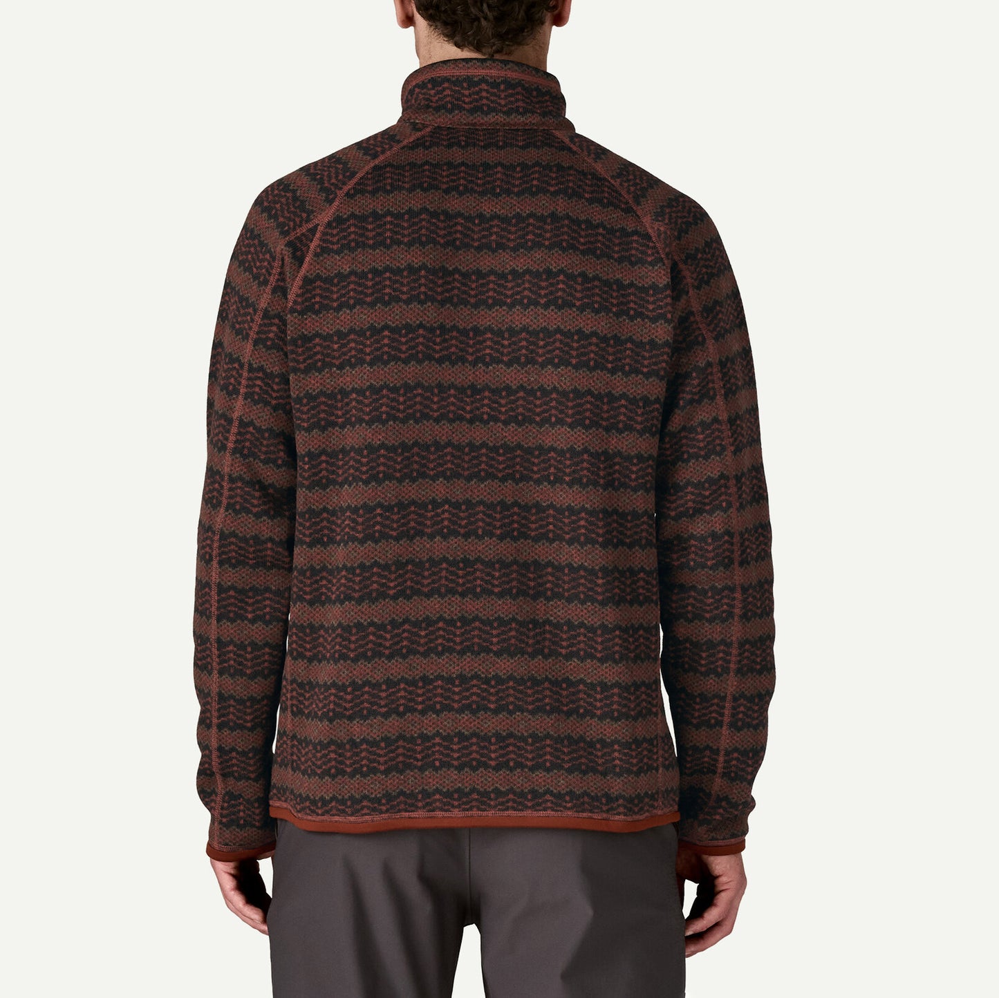 Men's Better Sweater™ 1/4-Zip Fleece - Woven Together / Dried Vanilla