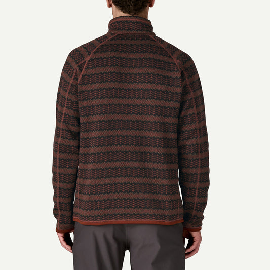 Men's Better Sweater™ 1/4-Zip Fleece - Woven Together / Dried Vanilla