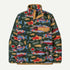 Men's Lightweight Synchilla Snap-T® Fleece Pullover - Salmon Energy / Old Growth Green