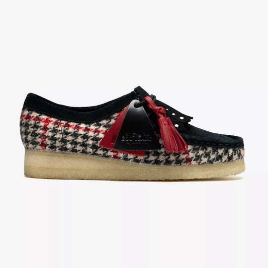 Women's Wallabee - Harris Tweed Pack- Black Tweed Combi