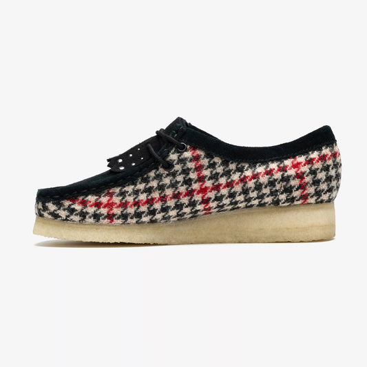 Women's Wallabee - Harris Tweed Pack- Black Tweed Combi