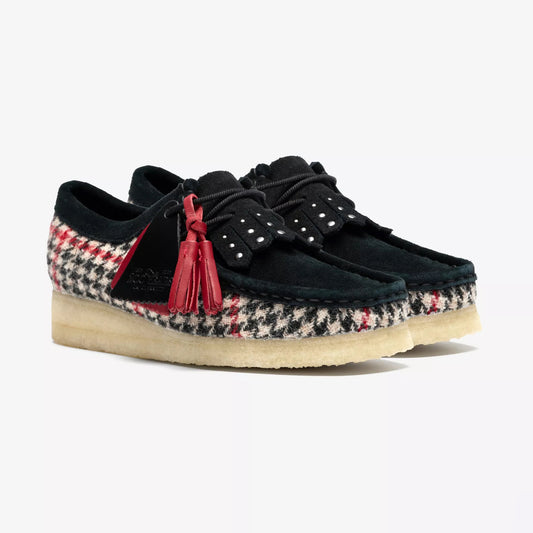 Women's Wallabee - Harris Tweed Pack- Black Tweed Combi