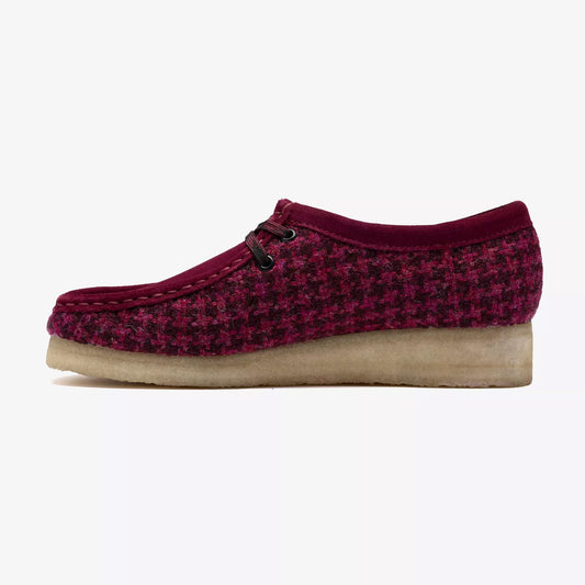 Women's Wallabee - Harris Tweed Pack - Purple Tweed Combination