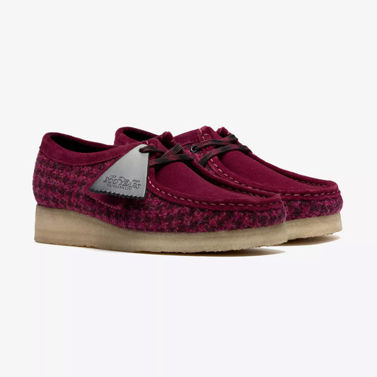 Women's Wallabee - Harris Tweed Pack - Purple Tweed Combination