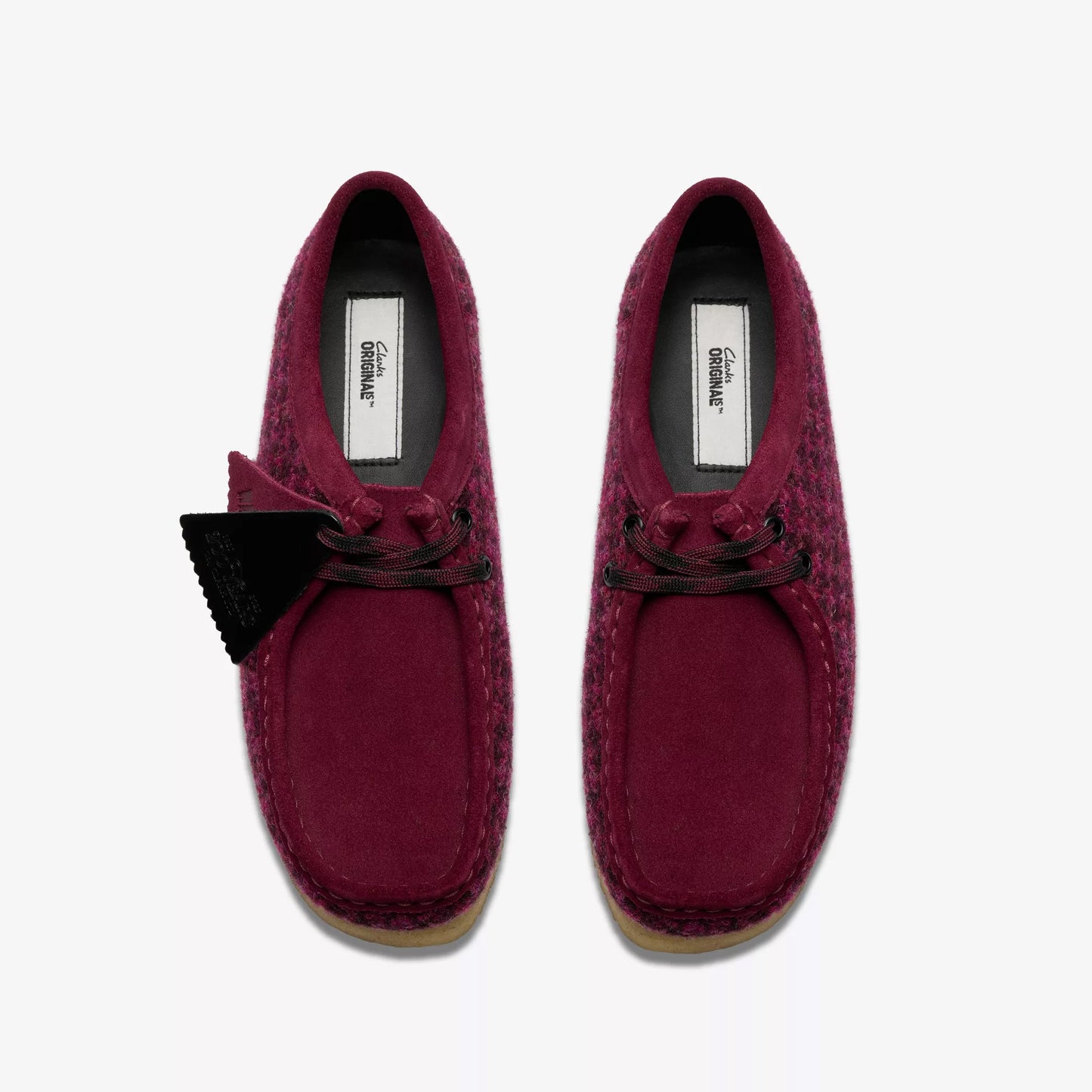 Women's Wallabee - Harris Tweed Pack - Purple Tweed Combination