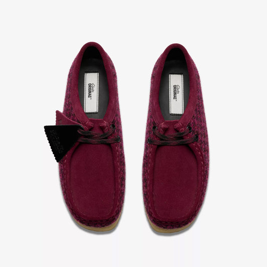 Women's Wallabee - Harris Tweed Pack - Purple Tweed Combination