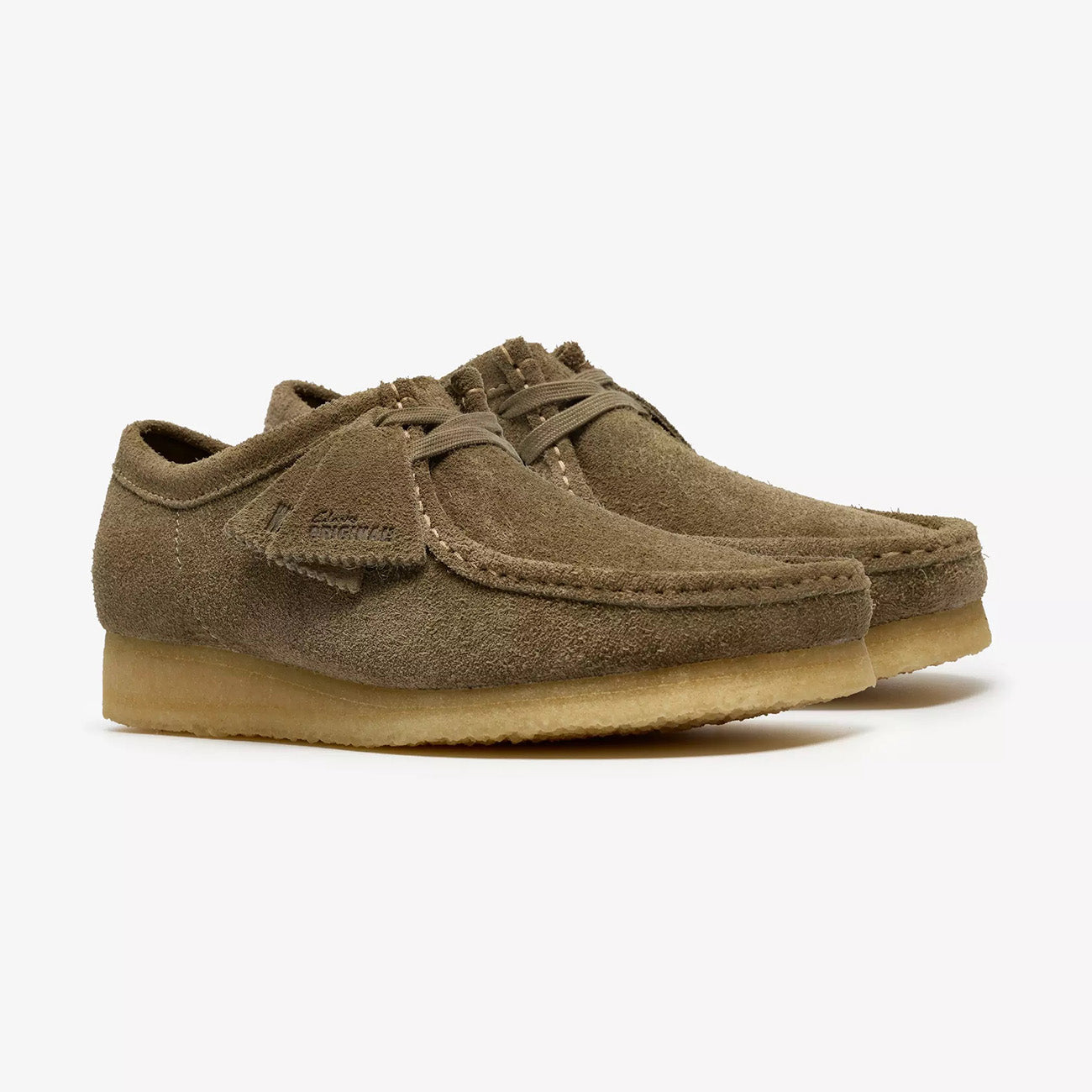 Clarks Originals Womens Wallabee - Harris Tweed Pack - Black Tweed