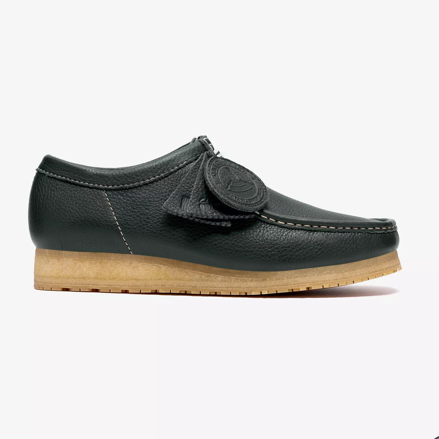 Wallabee RB - Dark Green Leather