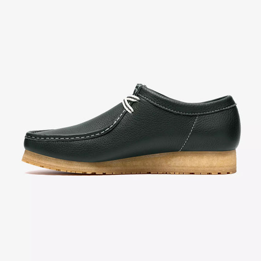 Wallabee RB - Dark Green Leather