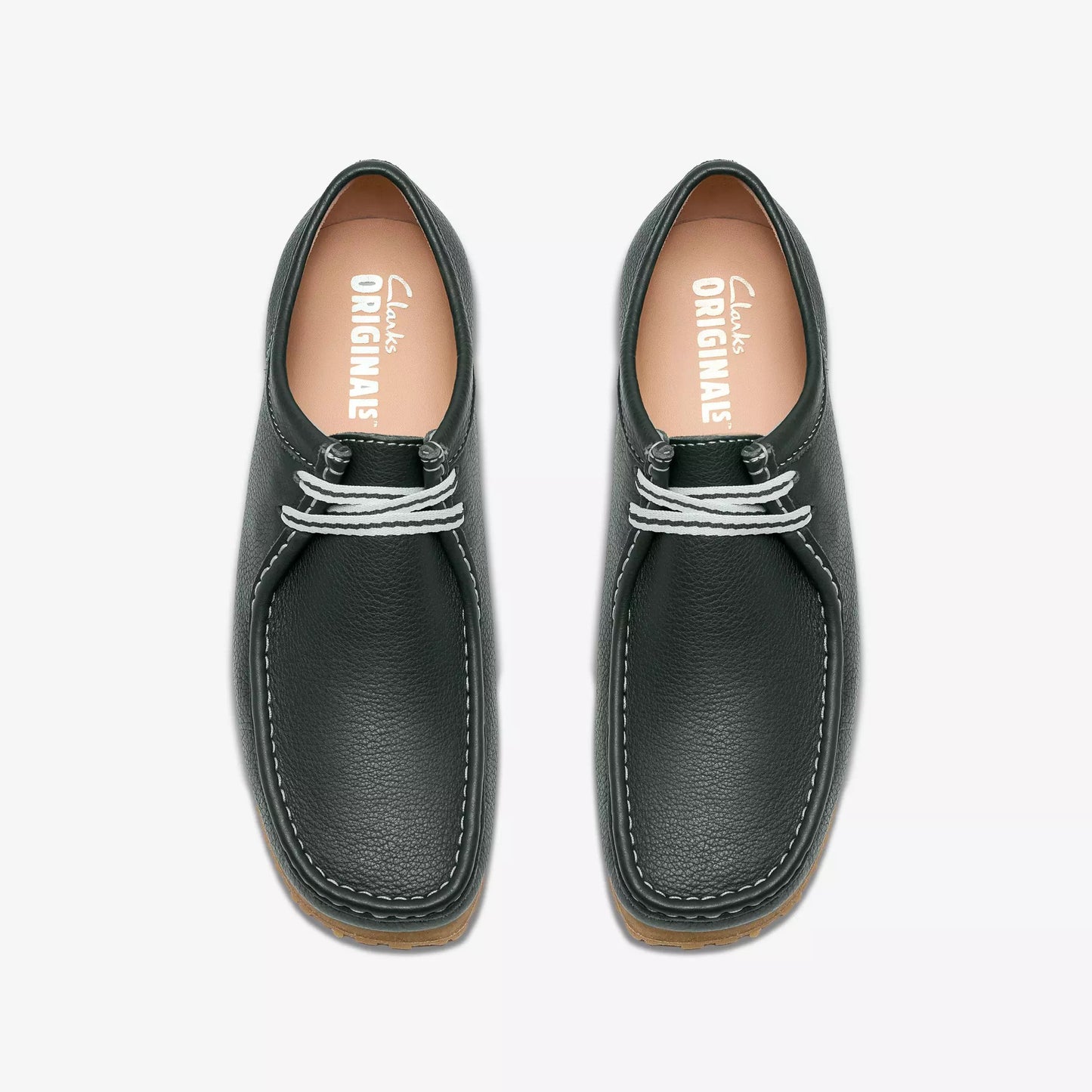 Wallabee RB - Dark Green Leather