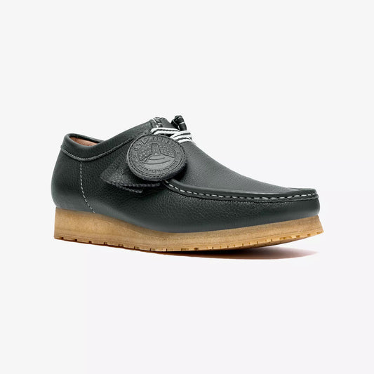 Wallabee RB - Dark Green Leather