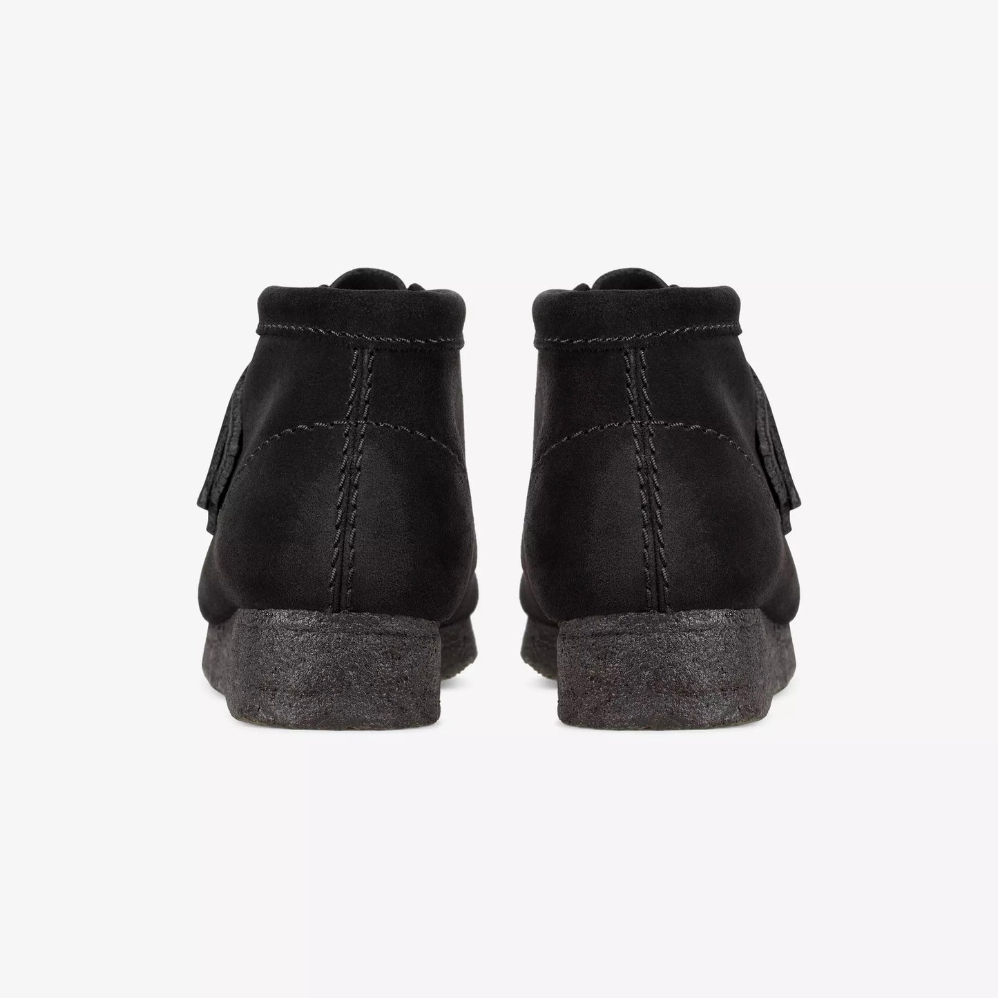Women's Wallabee Boot - Black Suede